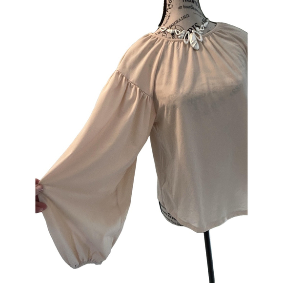 a new day Tops - A New Day Bellow Sleeved Blouse